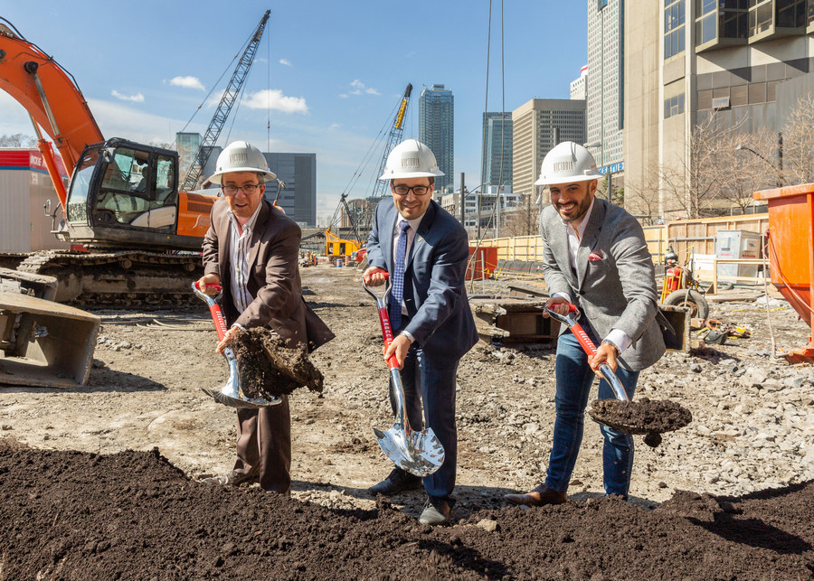 Broccolini starts construction on the tallest residential tower in Montreal